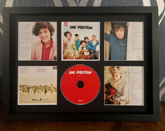 One Direction | Up All Night | Retro Mounted CD Wall Display | Frame Not Included |