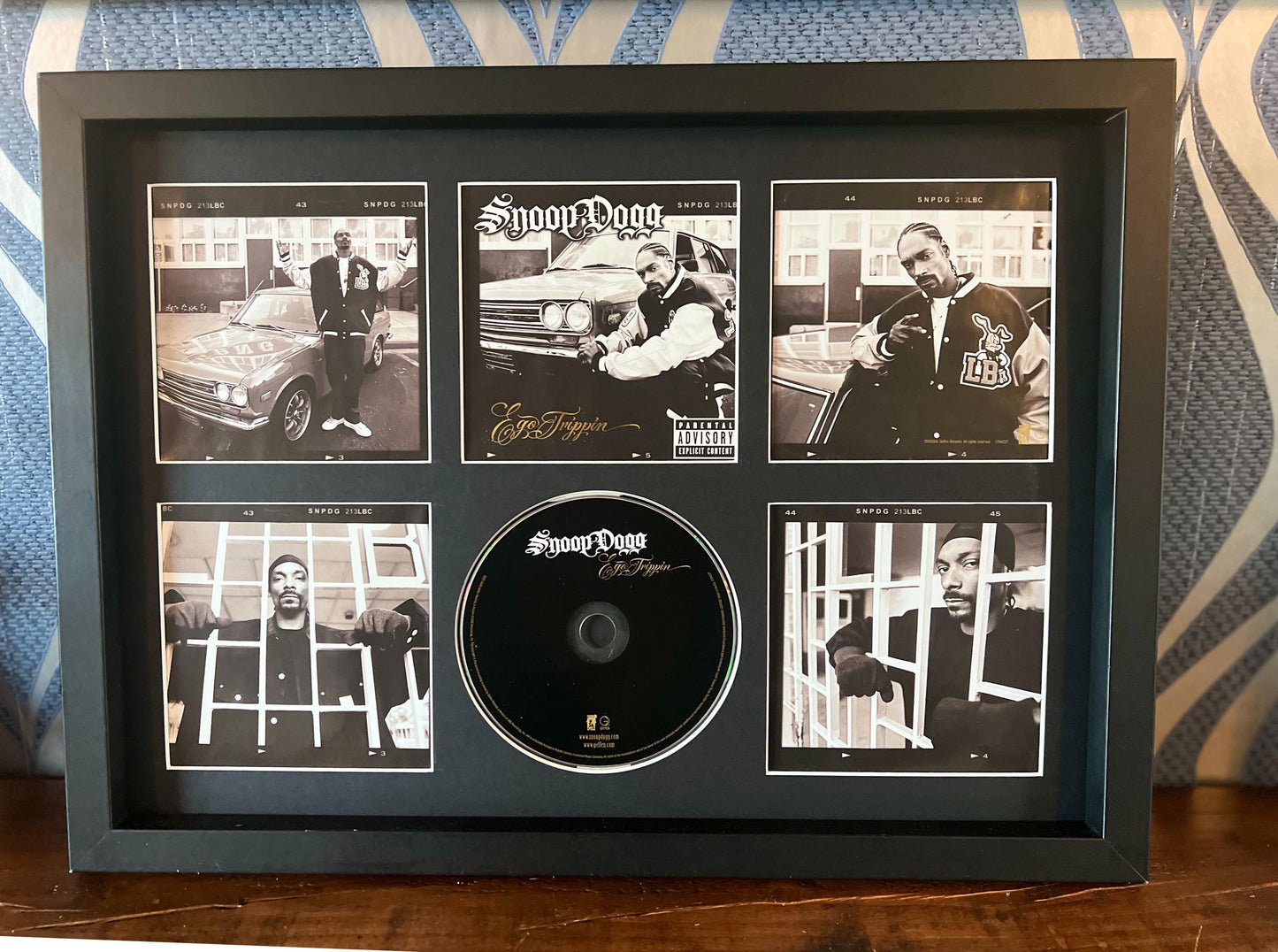 Snoop Dogg | Ego Trippin' | Retro Mounted CD Wall Display | Frame Not Included |