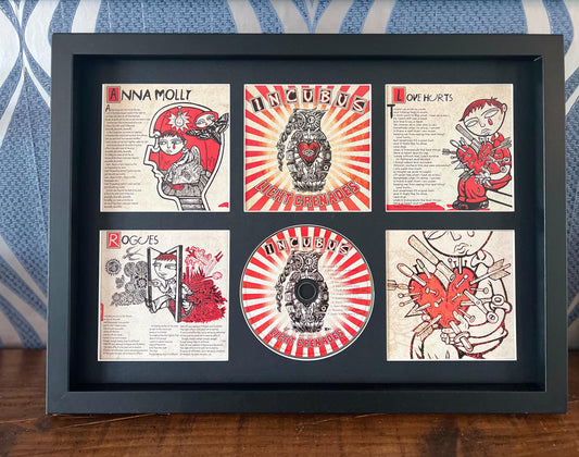 Incubus | Light Grenades | Retro Mounted CD Wall Display | Frame Not Included |