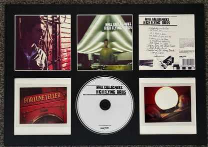 Noel Gallaghers High Flying Birds | Noel Gallaghers High Flying Birds | Retro Mounted CD Wall Display | Frame Not Included |