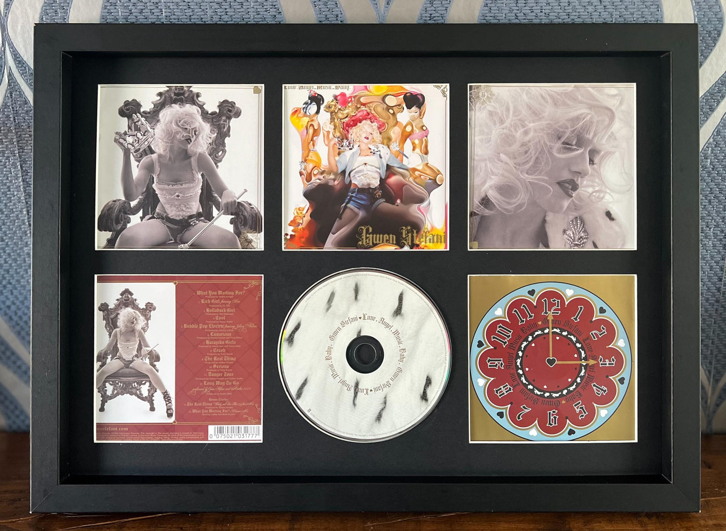 Gwen Stefani | Love Angel Music Baby | Retro Mounted CD Wall Display | Frame Not Included |