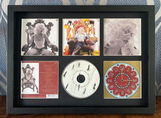 Gwen Stefani | Love Angel Music Baby | Retro Mounted CD Wall Display | Frame Not Included |
