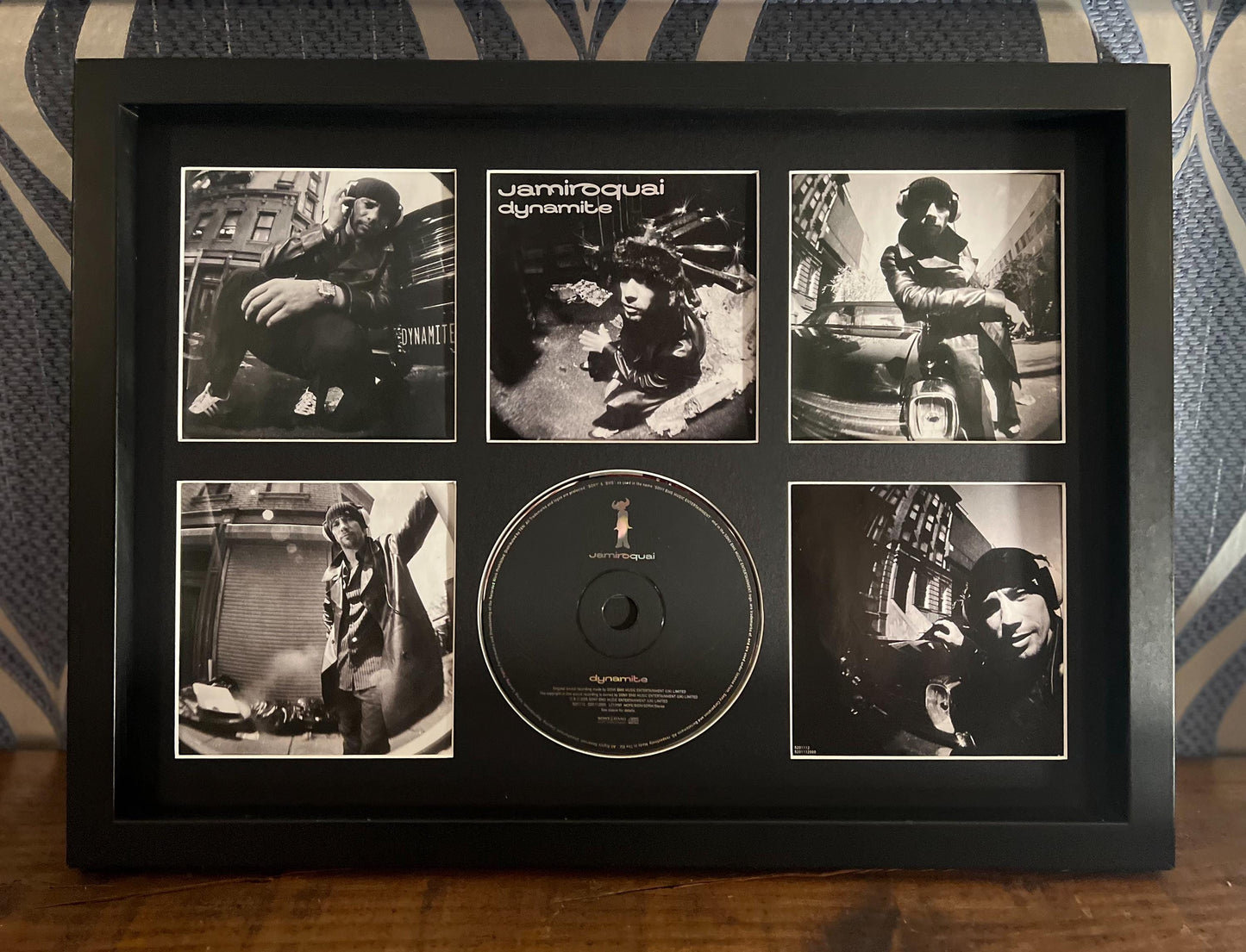 Jamiroquai | Dynamite | Retro Mounted CD Wall Display | Frame Not Included |