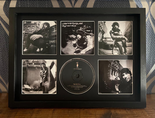 Jamiroquai | Dynamite | Retro Mounted CD Wall Display | Frame Not Included |