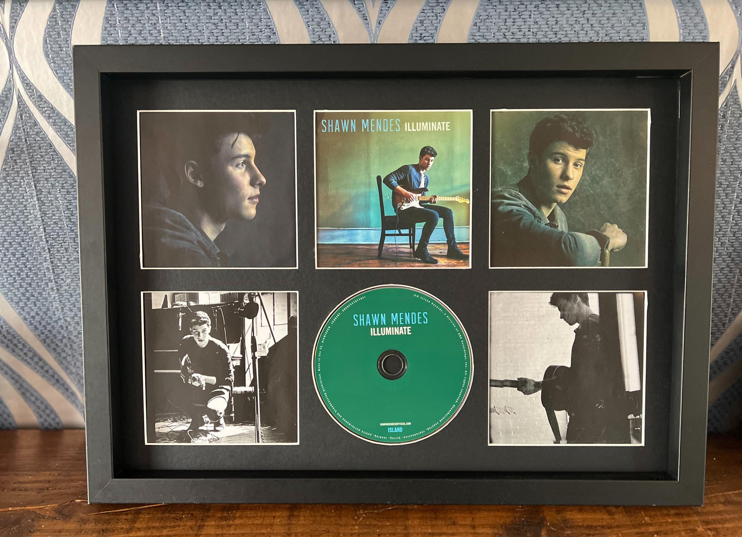 Shawn Mendes | Illuminate | Retro Mounted CD Wall Display | Frame Not Included |