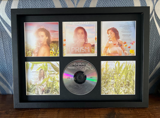 Katy Perry | Prism | Retro Mounted CD Wall Display | Frame Not Included |
