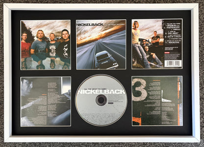 Nickelback | All The Right Reasons | Retro Mounted CD Wall Display | Frame Not Included |