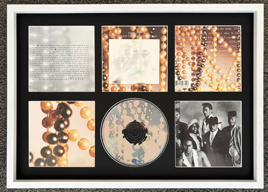 Prince | Diamonds & Pearls | Retro Mounted CD Wall Display | Frame Not Included |
