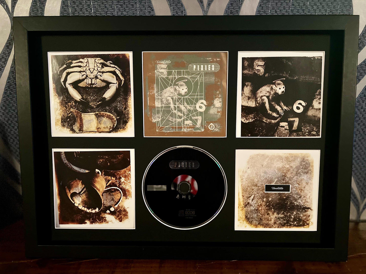 The Pixies | Doolittle | Retro Mounted CD Wall Display | Frame Not Included |