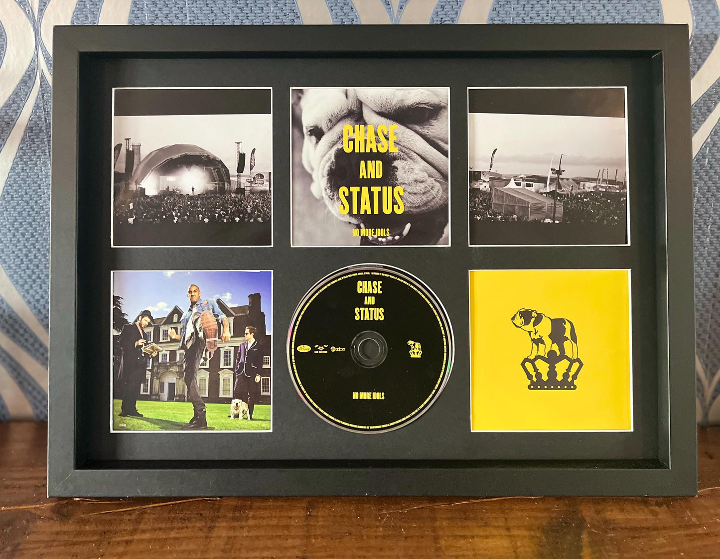 Chase & Status | No More Idols | Retro Mounted CD Wall Display | Frame Not Included |