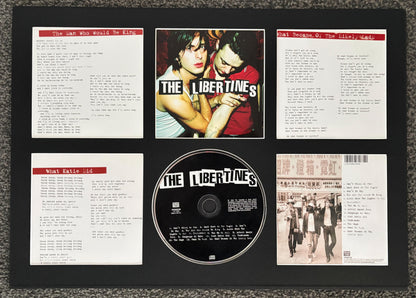 The Libertines | The Libertines | Retro Mounted CD Wall Display | Frame Not Included |
