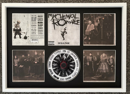 My Chemical Romance | The Black Parade | Retro Mounted CD Wall Display | Frame Not Included |