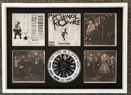My Chemical Romance | The Black Parade | Retro Mounted CD Wall Display | Frame Not Included |