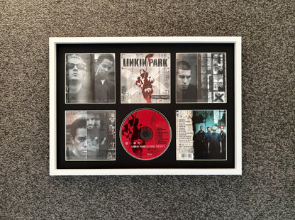 Linkin Park | Hybrid Theory | Retro Mounted CD Wall Display | Frame Not Included |