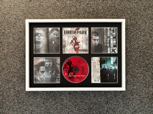 Linkin Park | Hybrid Theory | Retro Mounted CD Wall Display | Frame Not Included |