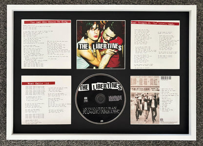 The Libertines | The Libertines | Retro Mounted CD Wall Display | Frame Not Included |