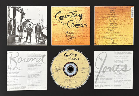The Counting Crows | August & Everything After | Retro Mounted CD Wall Display | Frame Not Included |