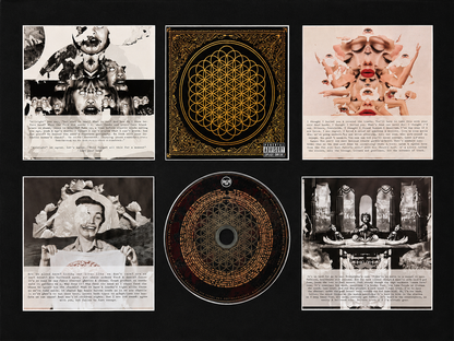 Bring Me The Horizon | Sempiternal | Retro Mounted CD Wall Display | Frame Not Included |