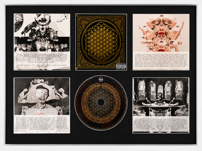 Bring Me The Horizon | Sempiternal | Retro Mounted CD Wall Display | Frame Not Included |