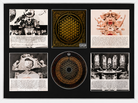 Bring Me The Horizon | Sempiternal | Retro Mounted CD Wall Display | Frame Not Included |