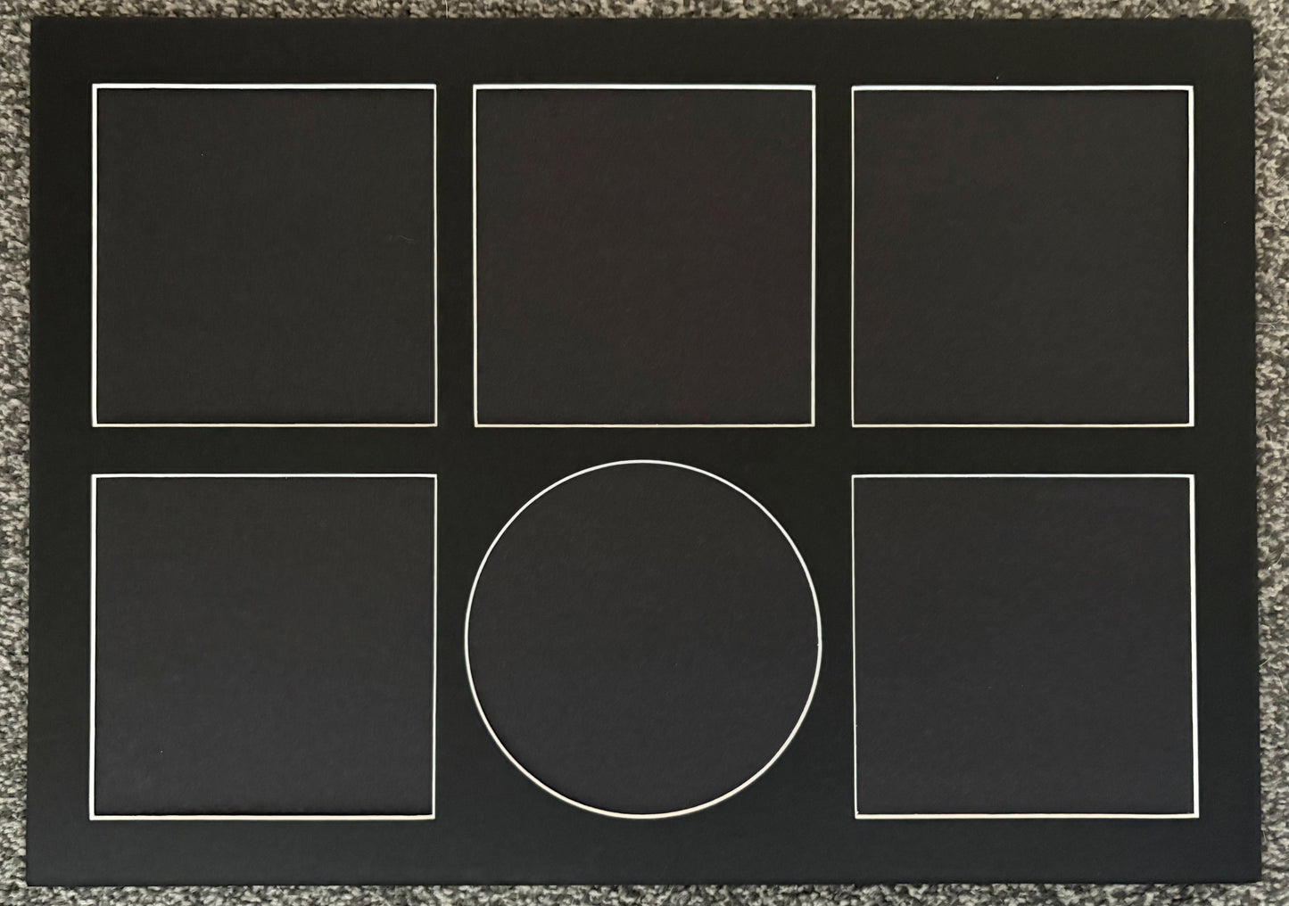 Single CD Blank Mount | Create Your Own CD Display | Backboard Included For Easy Framing |