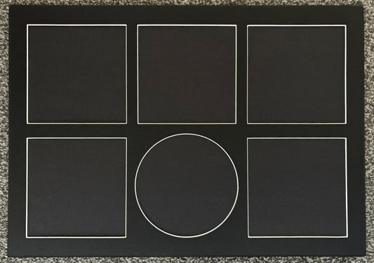 Single CD Blank Mount | Create Your Own CD Display | Backboard Included For Easy Framing |