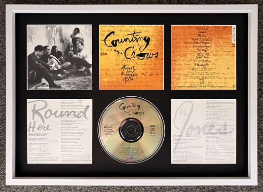 The Counting Crows | August & Everything After | Retro Mounted CD Wall Display | Frame Not Included |