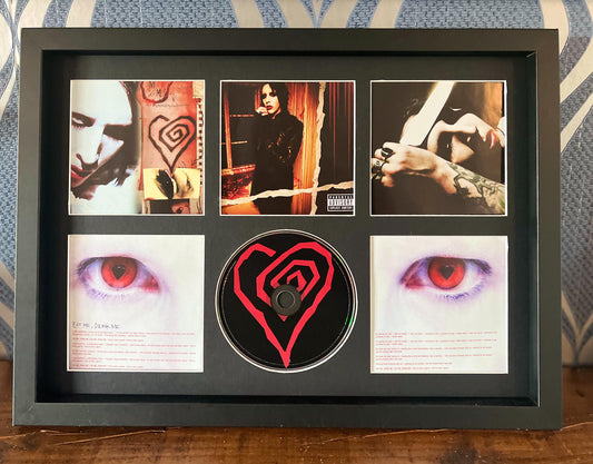 Marilyn Manson | Eat Me Drink Me | Retro Mounted CD Wall Display | Frame Not Included |