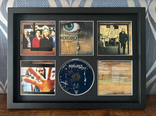Nickelback | Silver Side Up | Retro Mounted CD Wall Display | Frame Not Included |