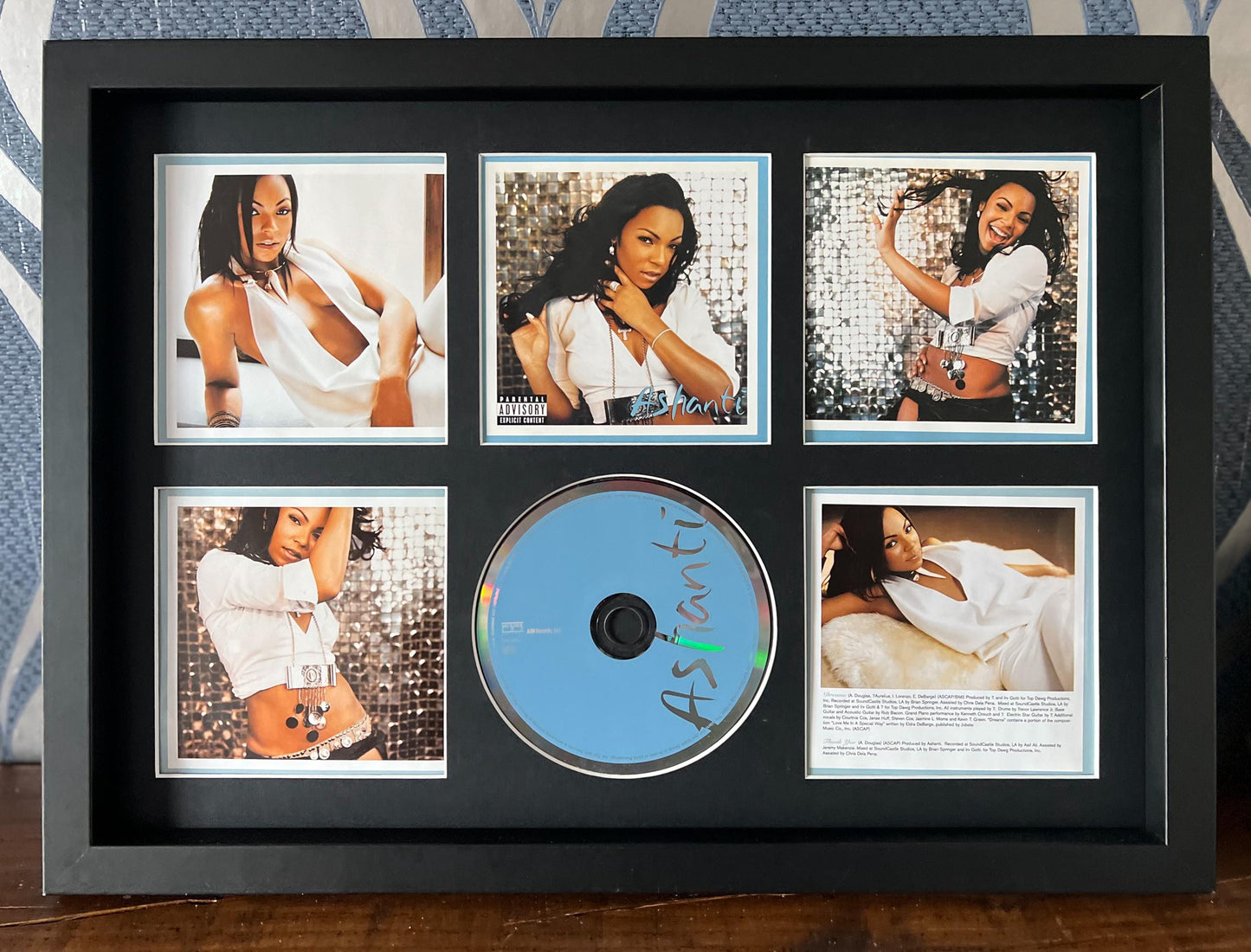 Ashanti | Ashanti | Retro CD Wall Display | Frame Not Included |