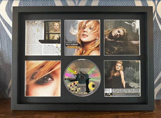 Kelly Clarkson | Breakaway | Retro Mounted CD Wall Display | Frame Not Included |