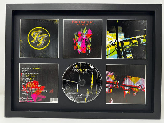 The Foo Fighters | Wasting Light | Retro Mounted CD Wall Display | Frame Not Included |