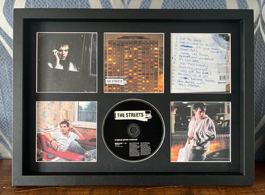 The Streets | Original Pirate Material | Retro Mounted CD Wall Display | Frame Not Included |