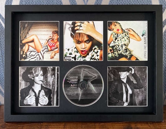 Rihanna | Talk That Talk | Retro Mounted CD Wall Display | Frame Not Included |