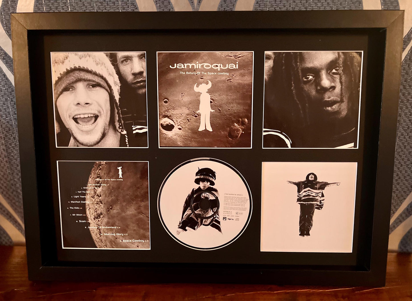 Jamiroquai | Return Of The Space Cowboy | Retro Mounted CD Wall Display | Frame Not Included |