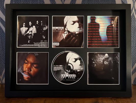Ice Cube | The Predator | Retro Mounted CD Wall Display | Frame Not Included |