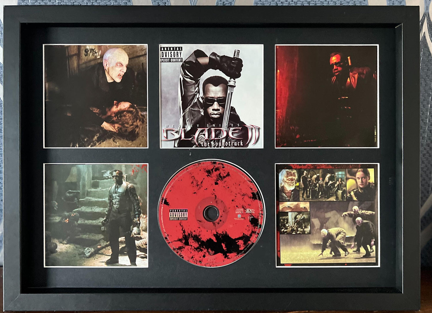 Blade 2 | Original Soundtrack | Retro Mounted CD Wall Display | Frame Not Included |
