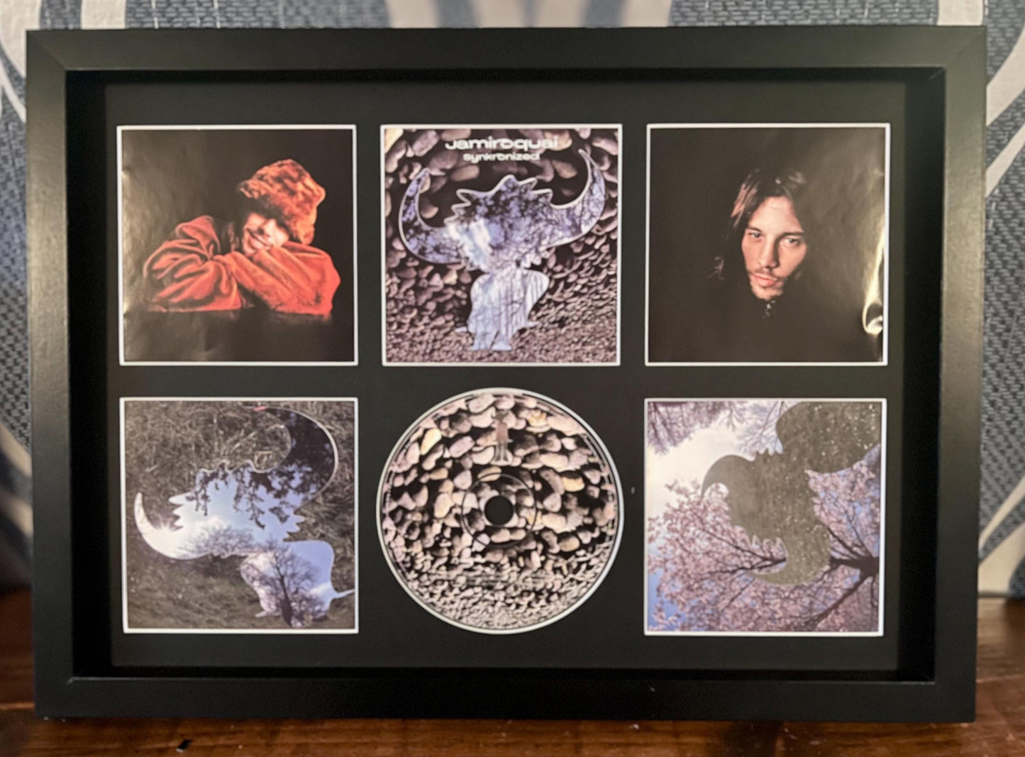 Jamiroquai | Synkronized | Retro Mounted CD Wall Display | Frame Not Included |