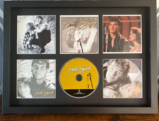 Dirty Dancing | Original Soundtrack | Retro Mounted CD Wall Display | Frame Not Included |