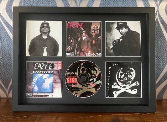 Eazy E | Eazy Duz It | Retro Mounted CD Wall Display | Frame Not Included |