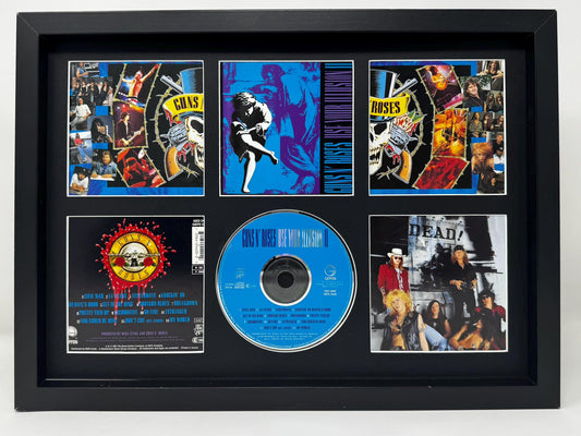 Guns 'n' Roses | Use Your Illusion II | Retro Mounted CD Wall Display | Frame Not Included |