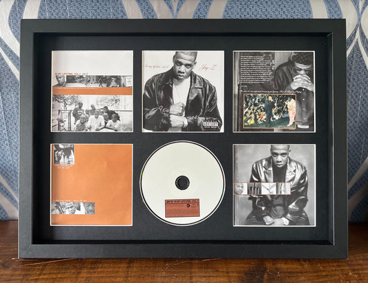 Jay Z | In My Lifetime Volume 1 | Retro Mounted CD Wall Display | Frame Not Included |