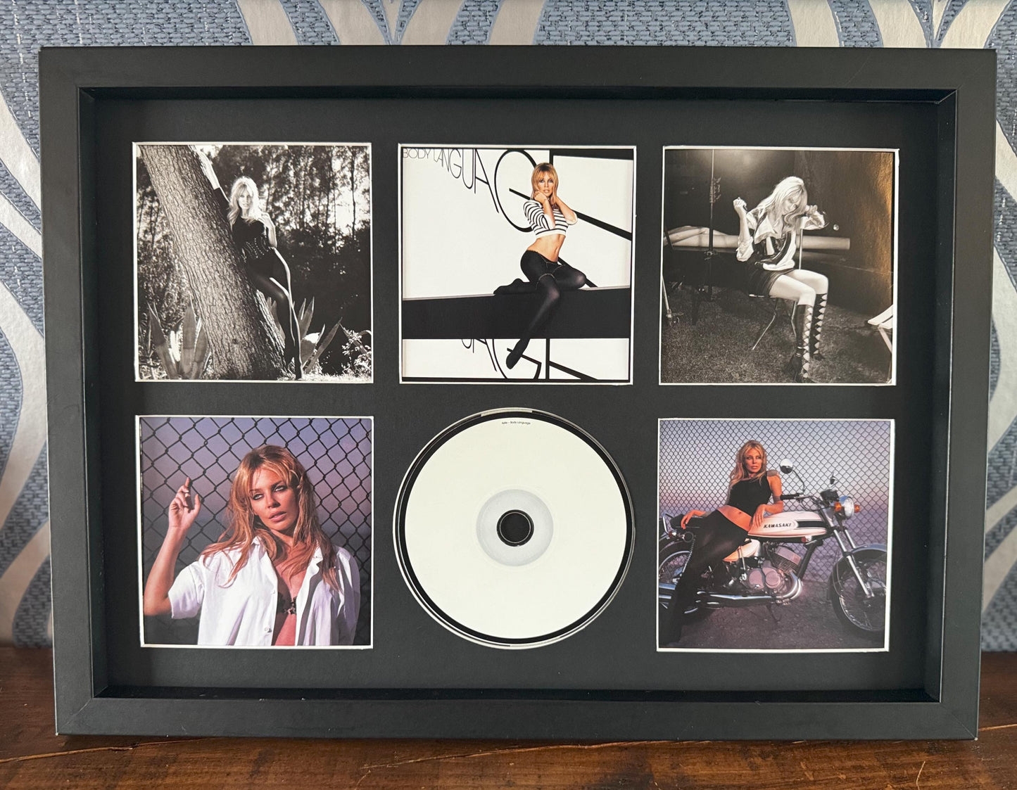 Kylie Minogue | Body Language | Retro Mounted CD Wall Display | Frame Not Included |