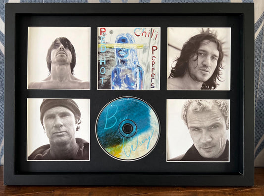 Red Hot Chili Peppers | By The Way | Retro Mounted CD Wall Display | Frame Not Included |