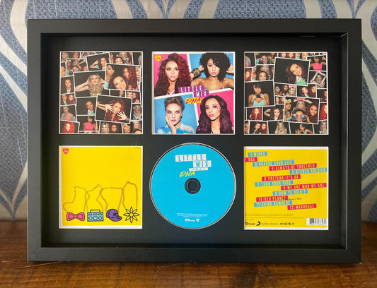 Little Mix | DNA | Retro Mounted CD Wall Display | Frame Not Included |