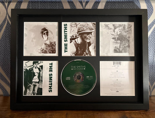 The Smiths | Meat Is Murder | Retro Mounted CD Wall Display | Frame Not Included |