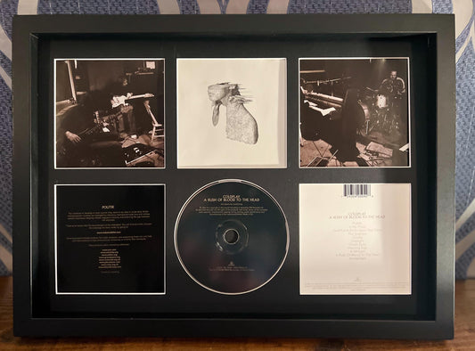 Coldplay | A Rush Of Blood To The Head | Retro Mounted CD Wall Display | Frame Not Included |