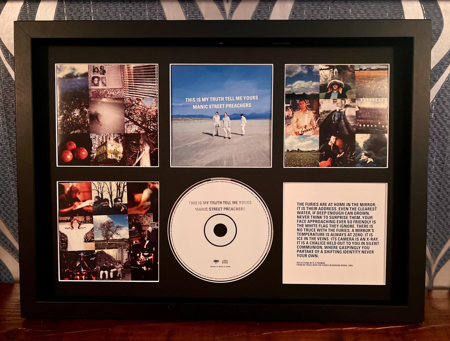 Manic Street Preachers | This Is My Truth Tell Me Yours | Retro Mounted CD Wall Display | Frame Not Included |