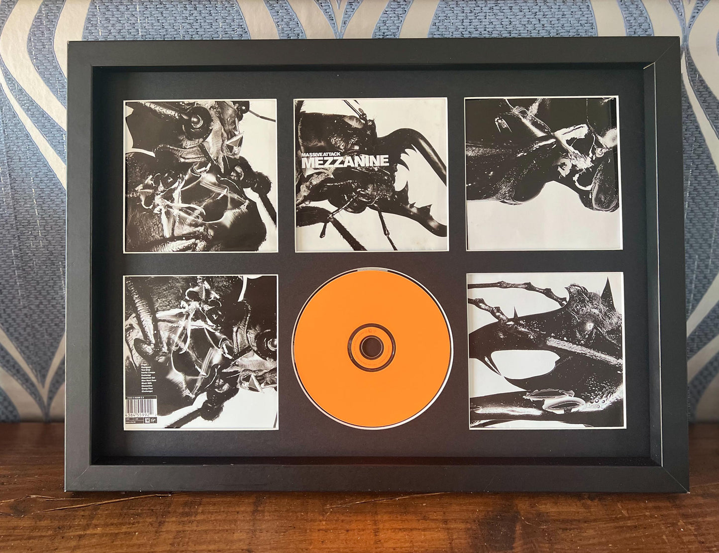Massive Attack | Mezzanine | Retro Mounted CD Wall Display | Frame Not Included |