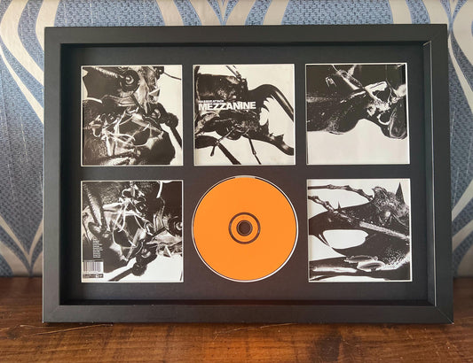 Massive Attack | Mezzanine | Retro Mounted CD Wall Display | Frame Not Included |